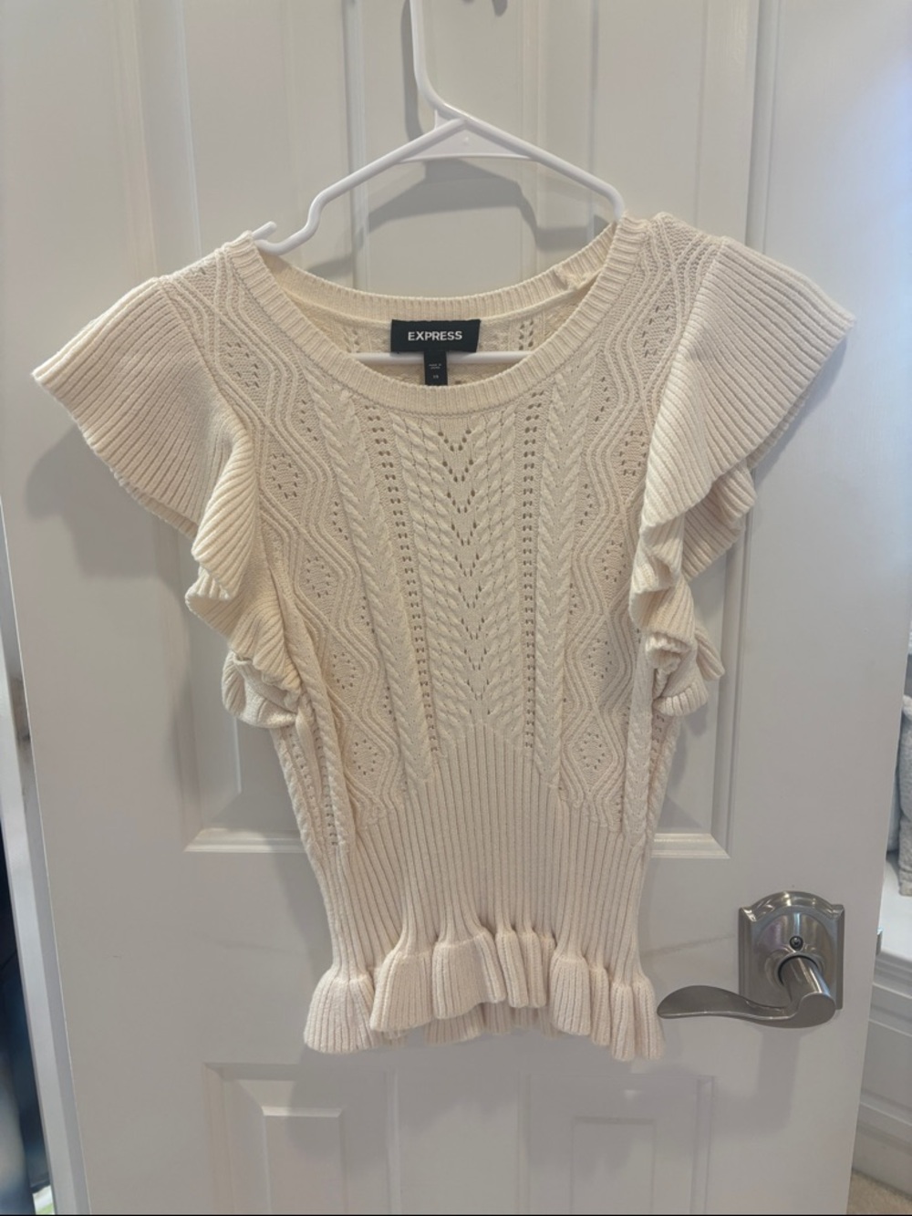 Sleeveless Knit Sweater